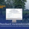 Mestonderzoek Totaal