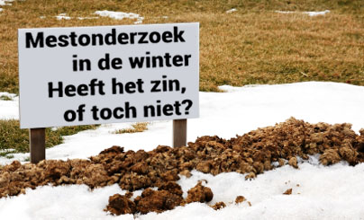 Lees meer over het artikel Mestonderzoek in de winter